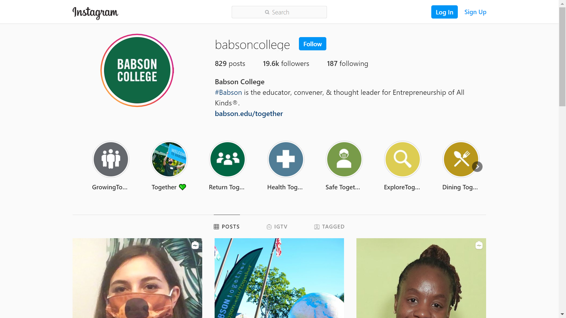 Babson College on Instagram