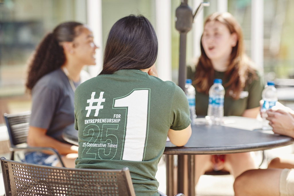 #1 Ranking Student wearing #1 shirt