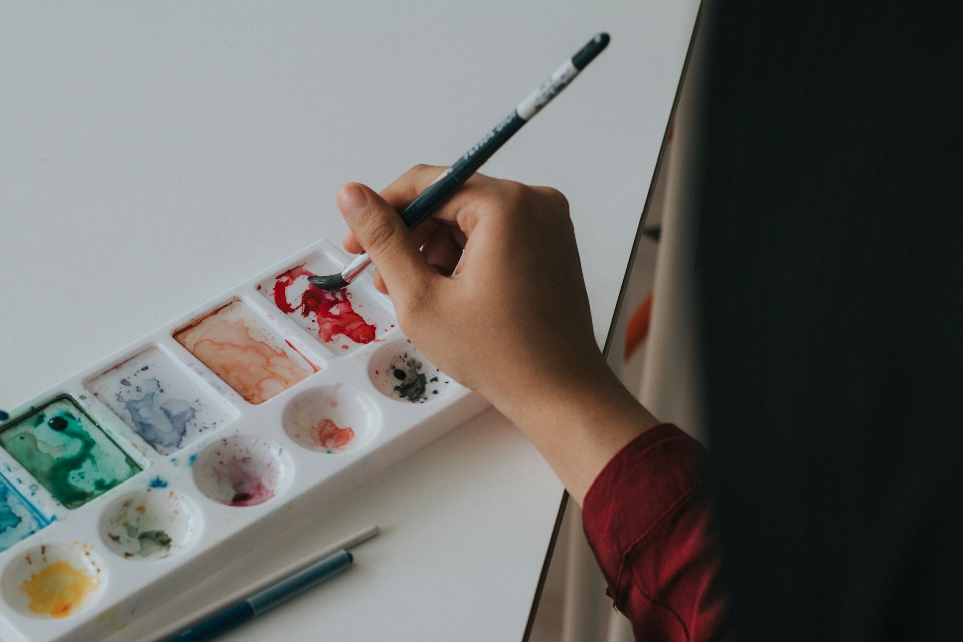 A hand watercolor painting