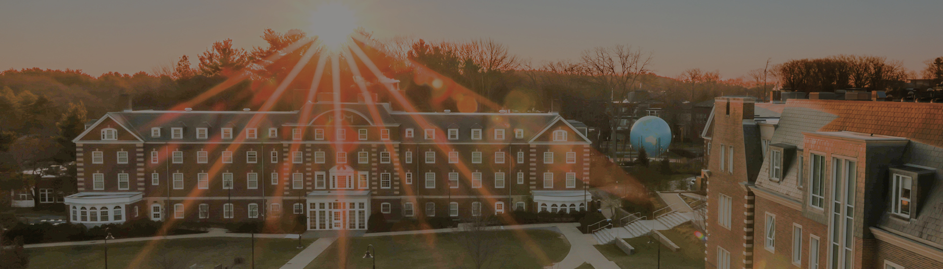 Babson College at sunrise