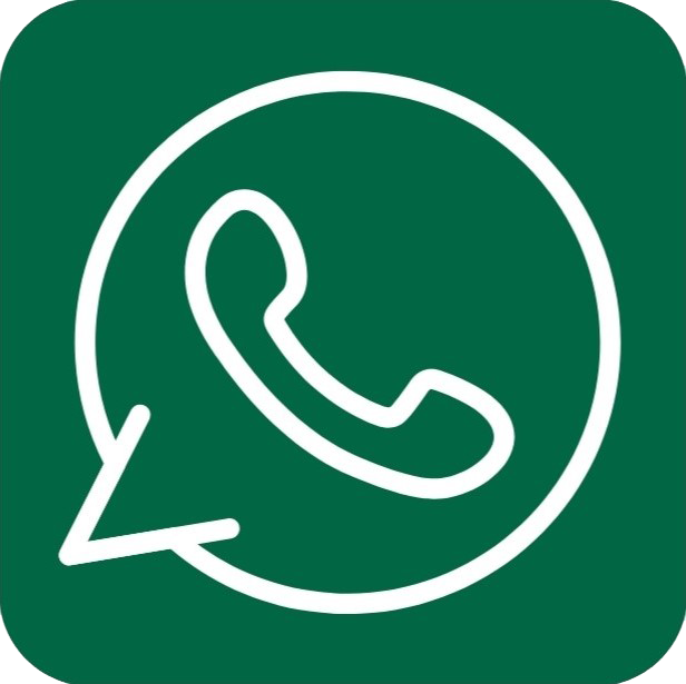 WhatsApp Logo in babson green WhatsApp Logo in babson green