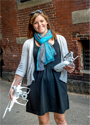 Abby Speicher Carroll MBA’15, Co-founder, DARTdrones