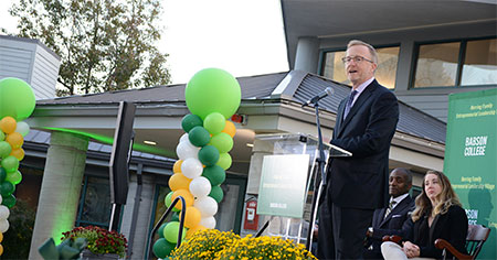 Bruce Herring at HELV Dedication