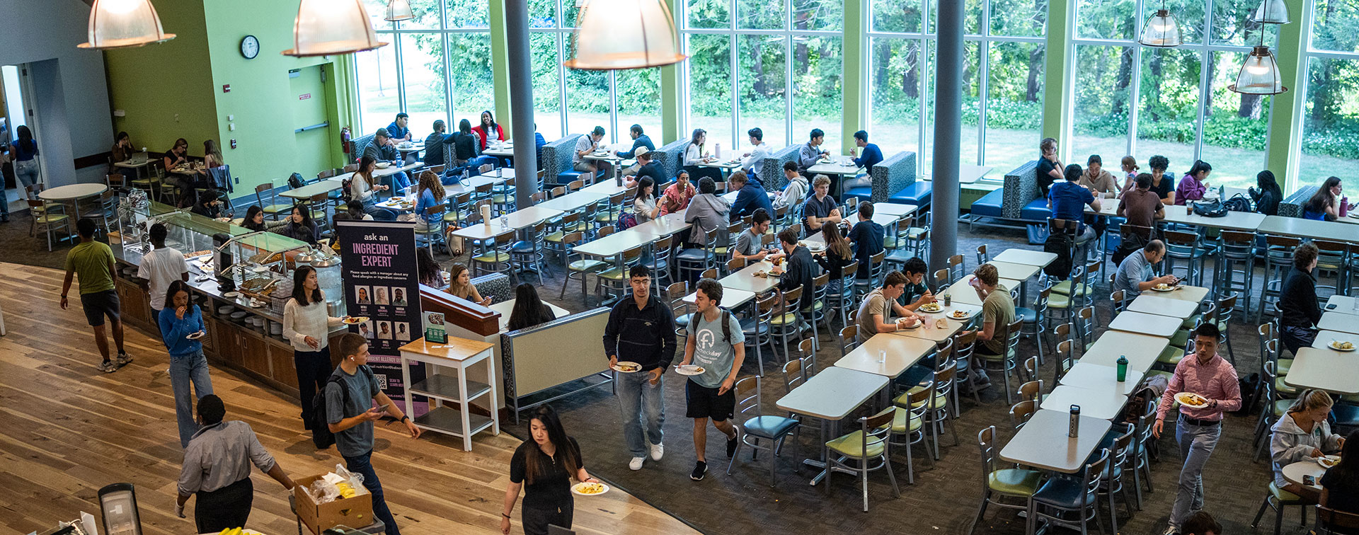 Trim Dining Hall at Babson College