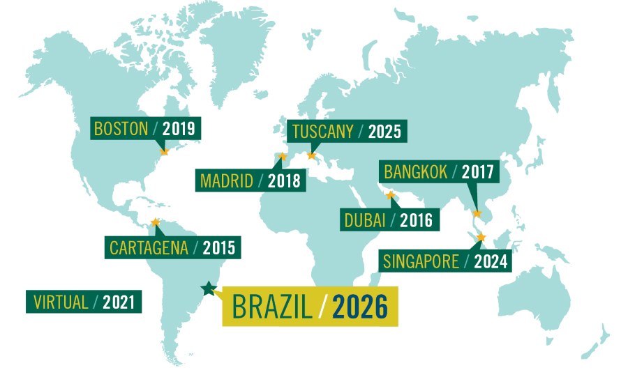 Babson Connect Worldwide Map 2025