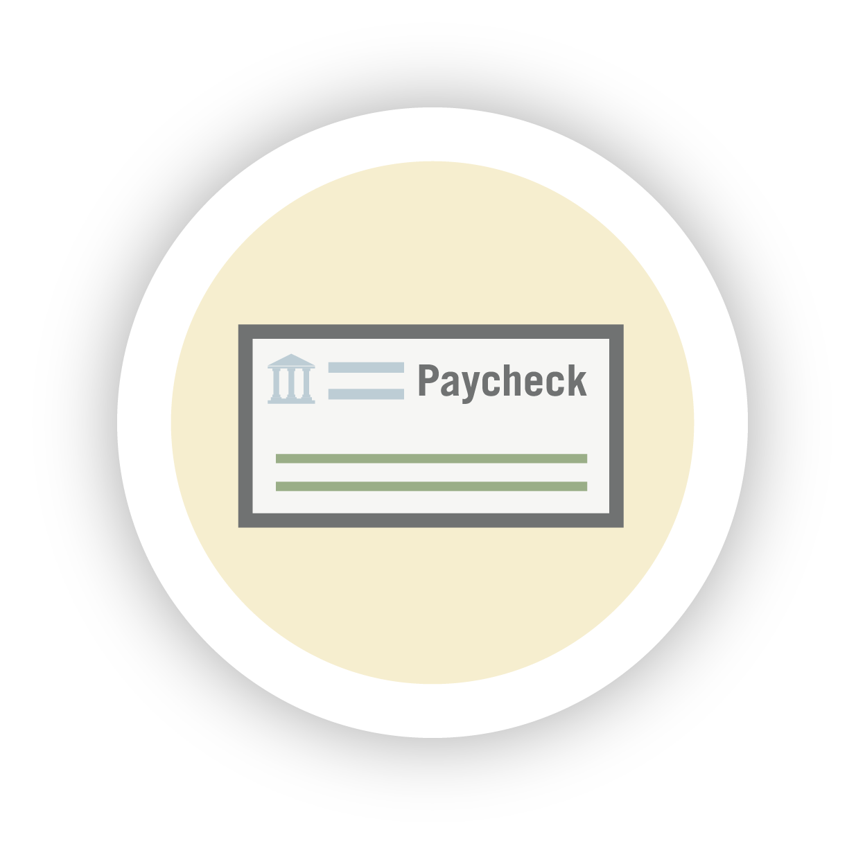 Paycheck icon