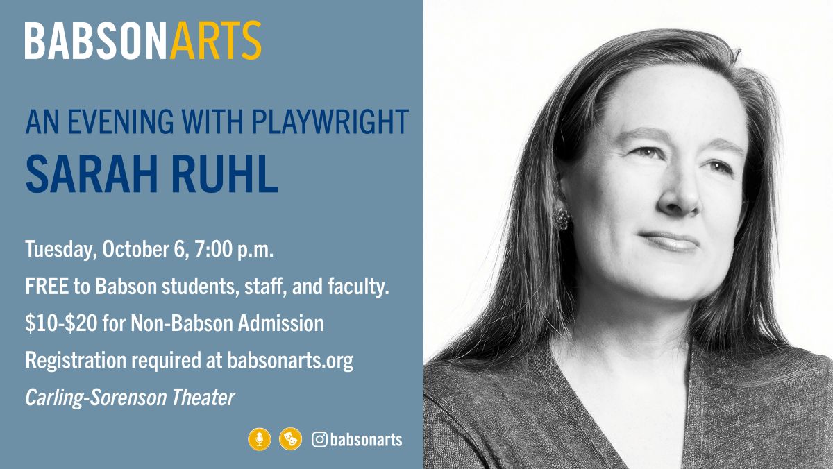 Sarah Ruhl Conversation