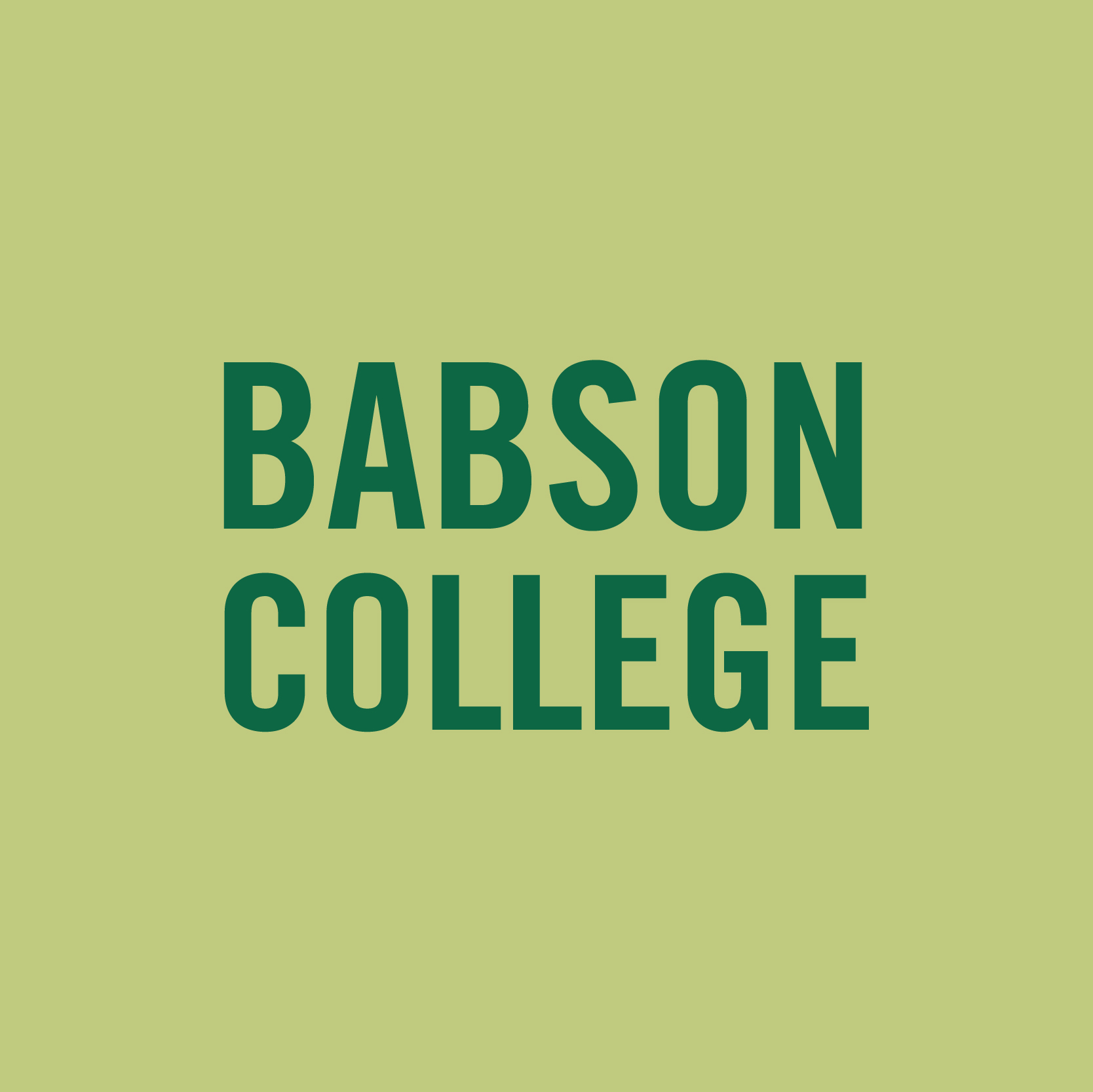 Image of Babson College Type