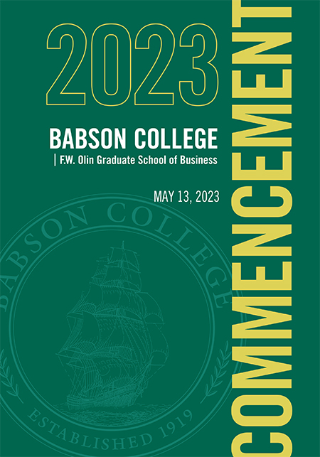 Download Graduate Commencement Program PDF