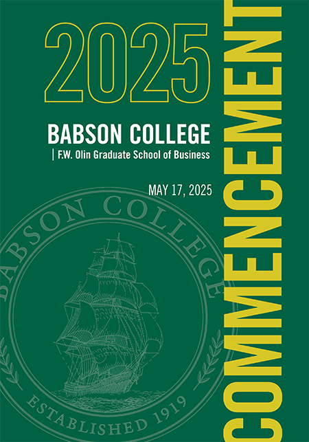 Download Graduate Commencement 2025 Program (pdf)