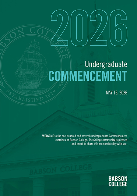 Download Undergraduate Commencement 2026 Program (pdf)