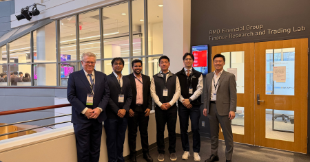 Babson Team Places 13th at Rotman International Trading Competition