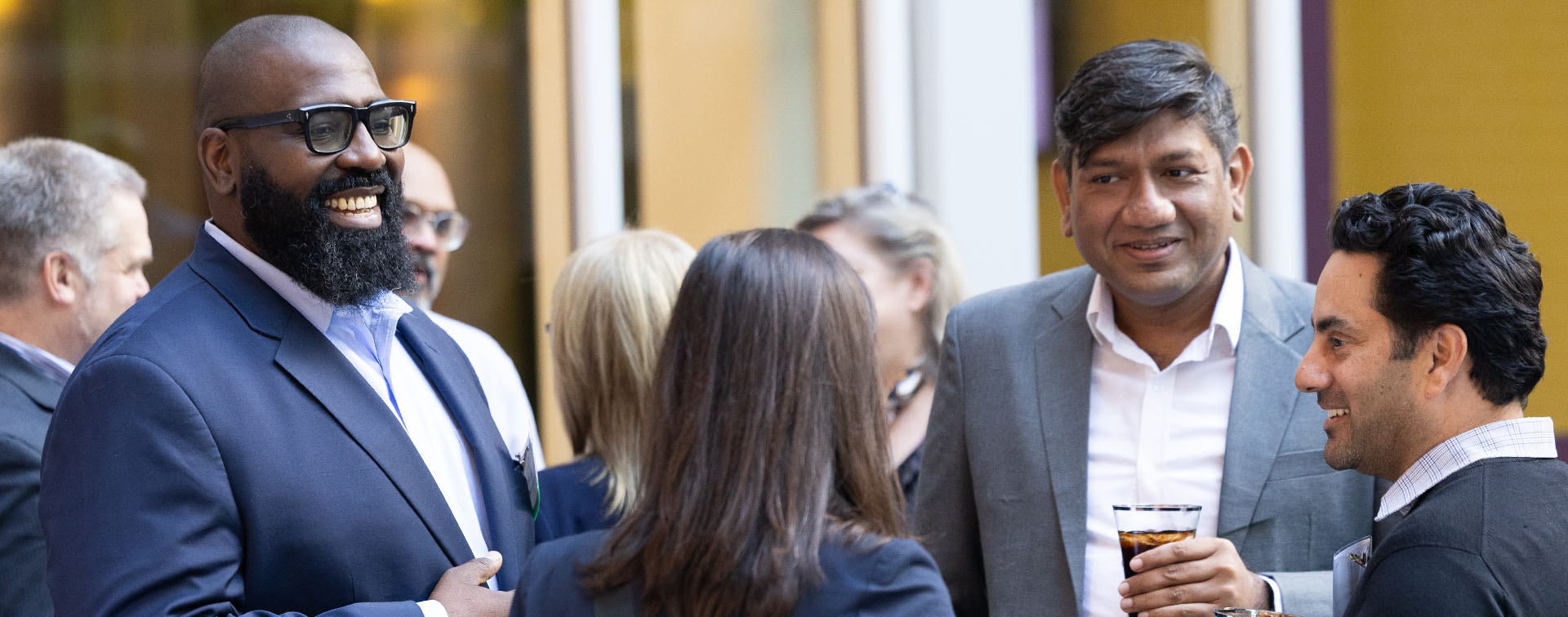 Students in conversation