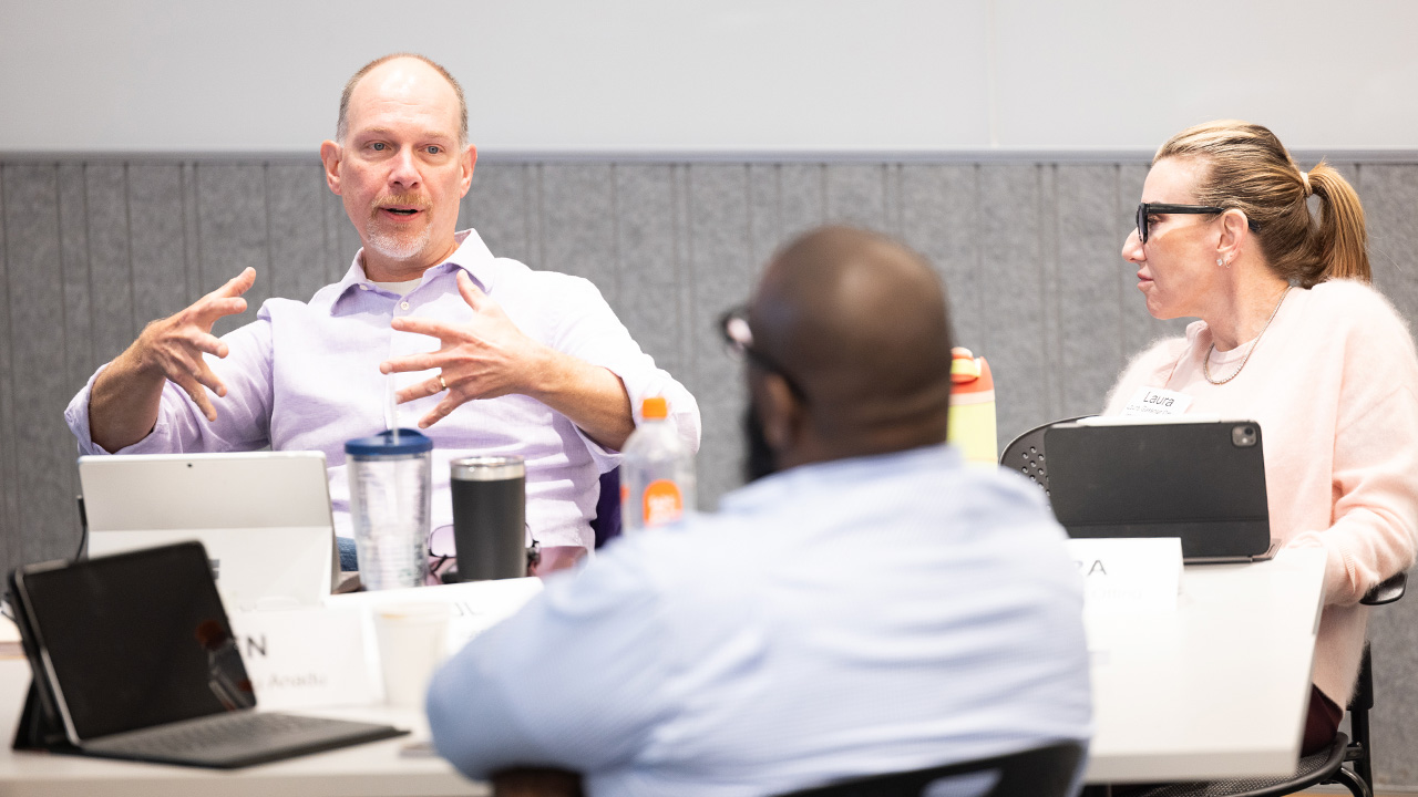 DBA Students in Class