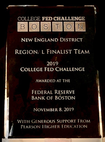 College Fed Challenge, Federal Reserve Bank of Boston