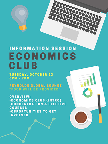 Economics Club 2018 Poster