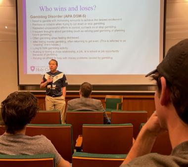 Victor Matheson More Talk What are the Odds? The past, present, and future of Sports Betting in the U.S.