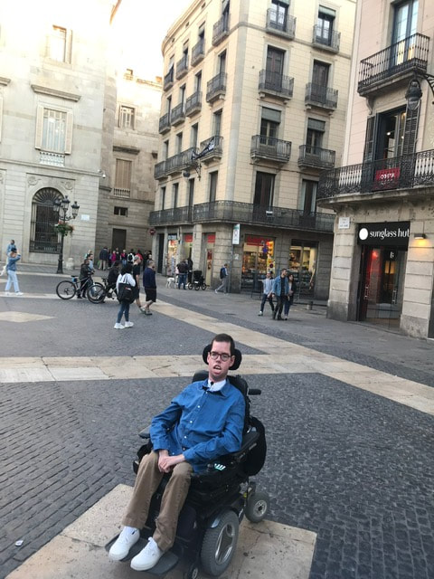 Daniel O'Hanlon in Spain