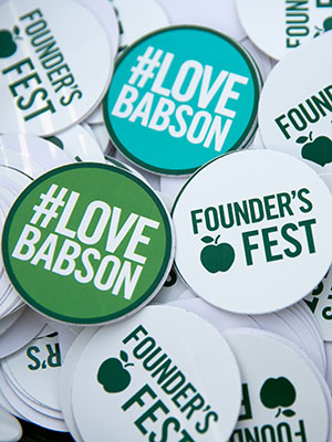 Founder's Day Stickers