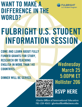 Fulbright Info Session Flyer 2026