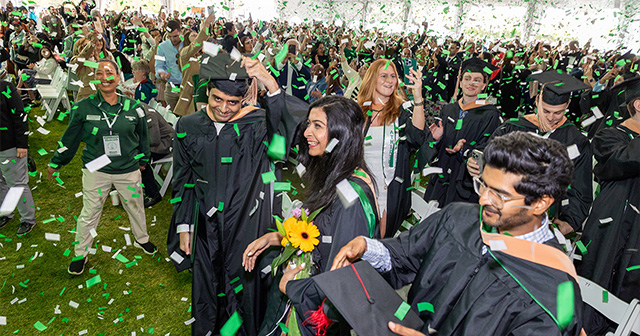 Graduating students from Babson