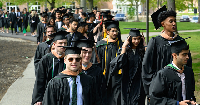 Graduating students from Babson