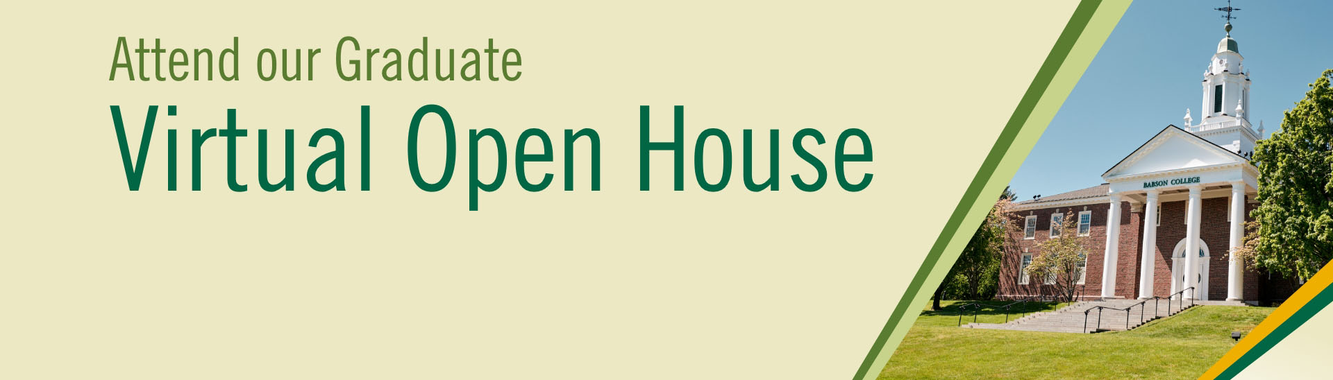 Graduate Virtual Open House