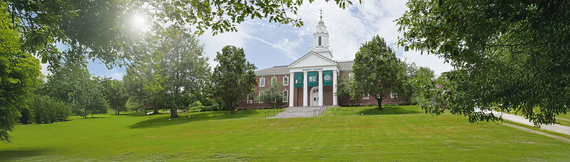 Tomasso Building Exterior at Babson College