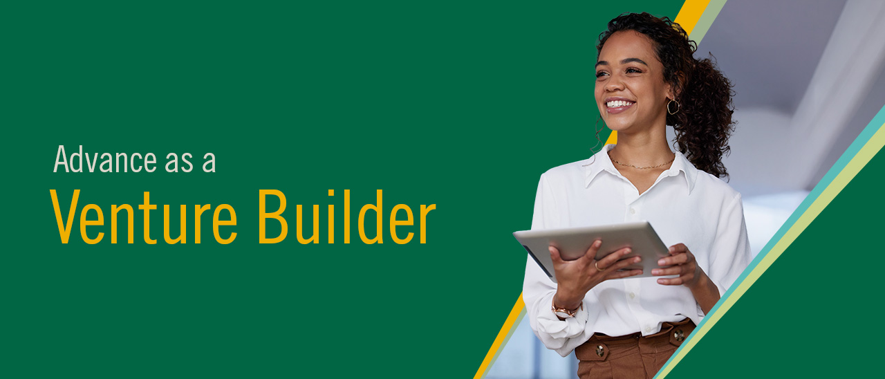 Advance as a Business Creator photo with a Person with Tablet
