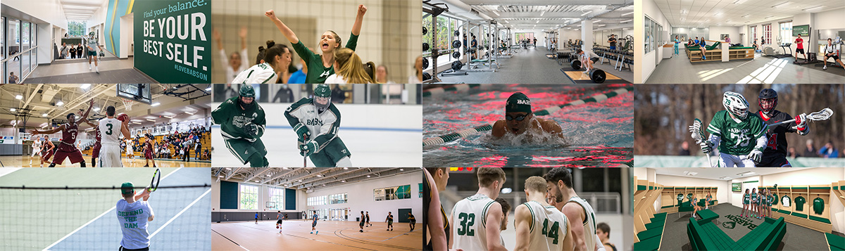 Collage of various sports