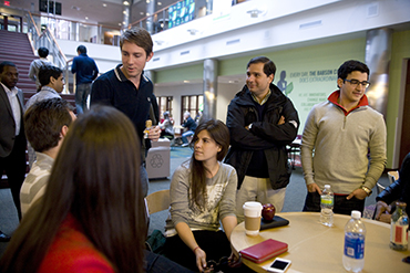 Students in Cafe