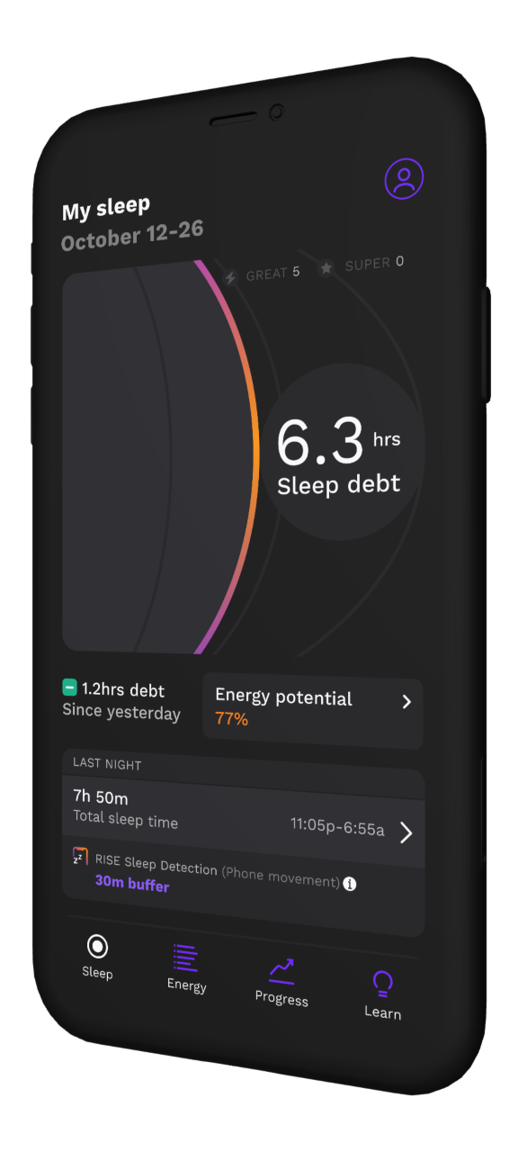 RISE Sleep App