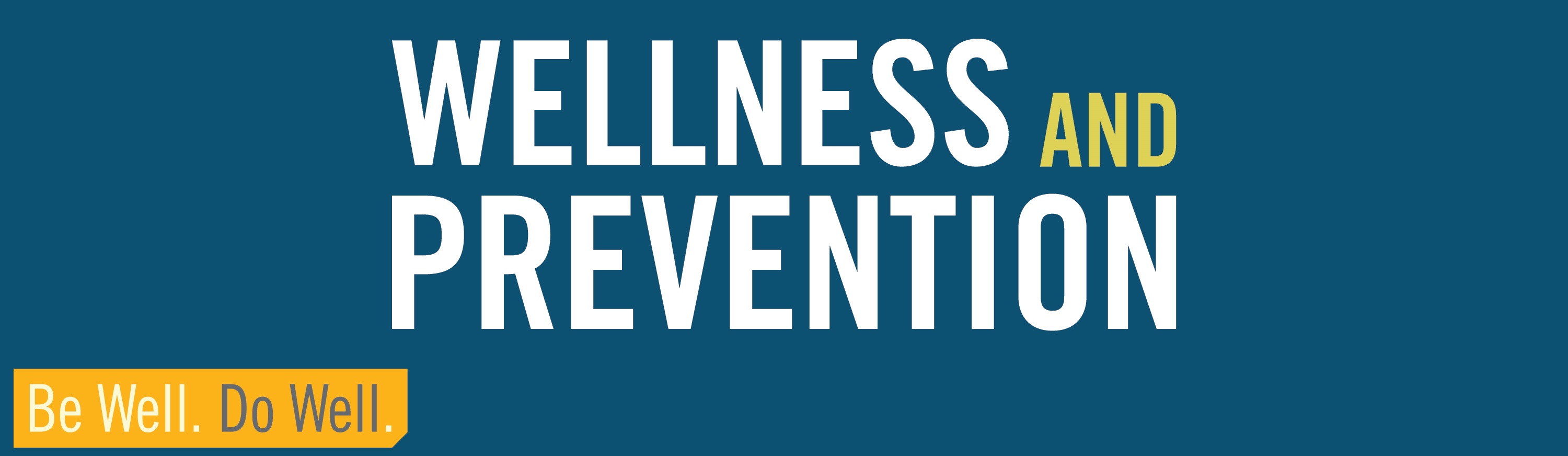 Wellness & Prevention Services Bumper