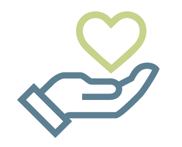 Icon Heart in Hand