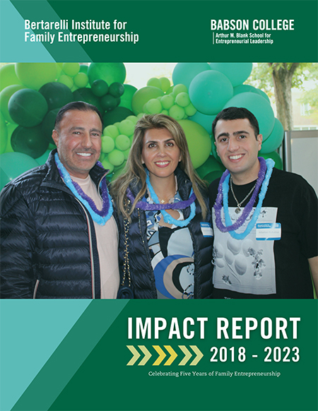 Bertarelli Institute for Family Entrepreneurship Impact Report 2018-2023