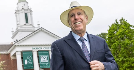 In His Final Year As President, Babson’s Stephen Spinelli Is Grading Himself First