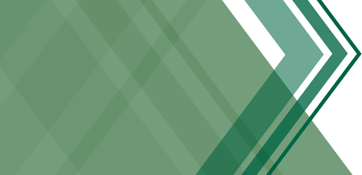 green chevron shapes