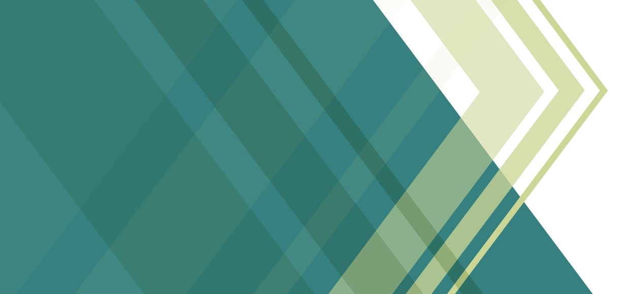 green chevron shapes
