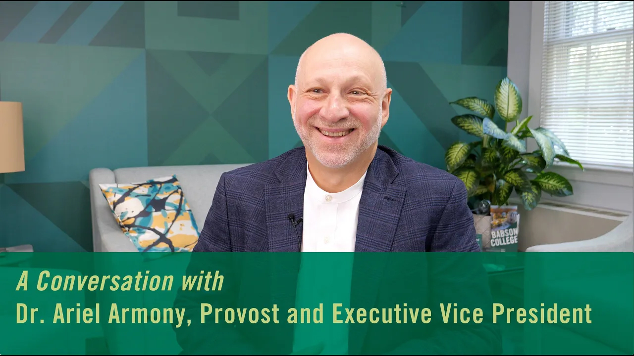 Meet Provost and Executive Vice President Dr. Ariel C. Armony Meet Provost and Executive Vice President Dr. Ariel C. Armony