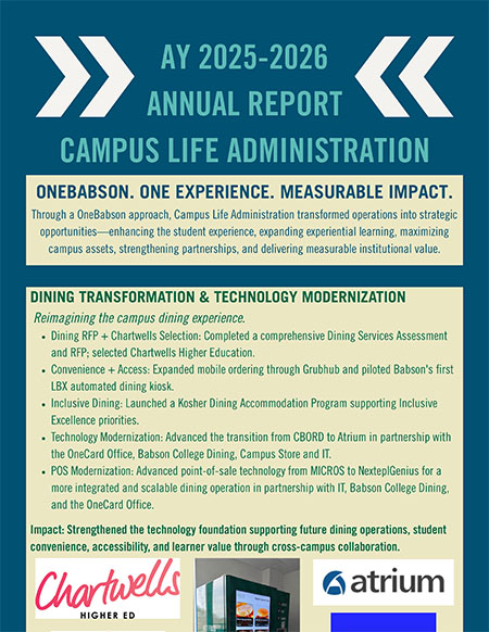 Campus Life Administration Annual Report 2025-2026