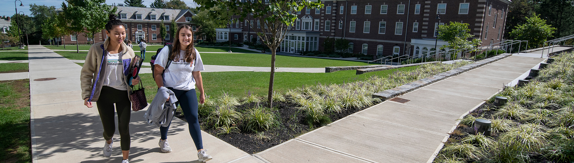 Strolling on the Quad