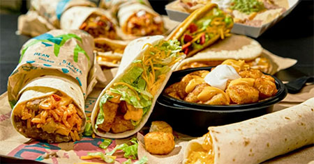 Various types of tacos