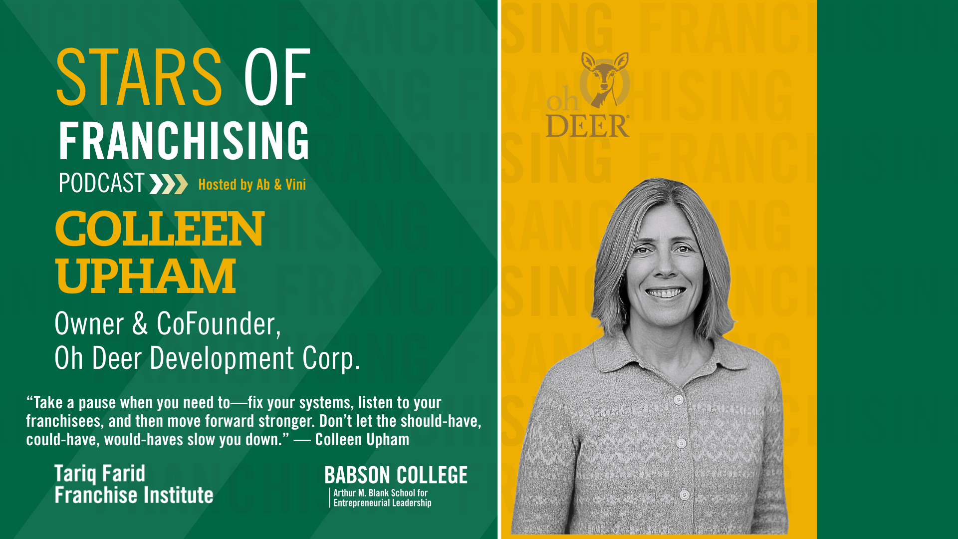 Stars of Franchising podcast - Colleen Upham