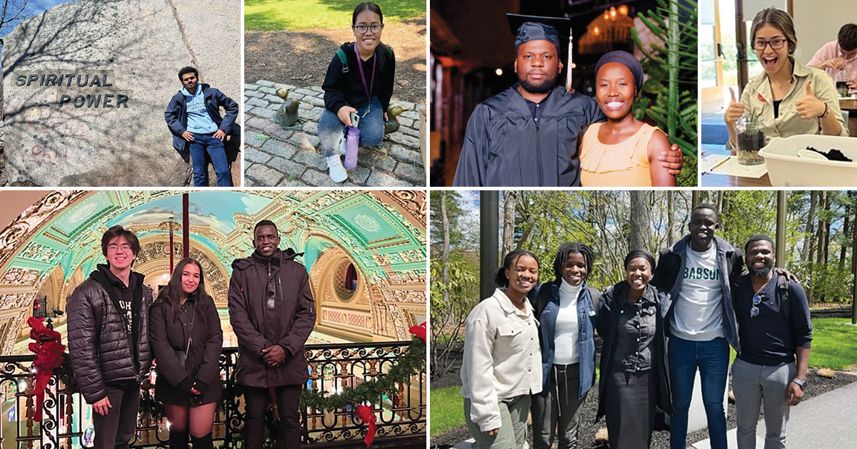 Collague of photos of Global Scholars