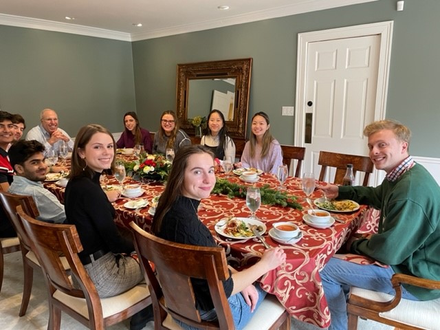 Presidential Scholars and President Stephen Spinelli Jr., PhD