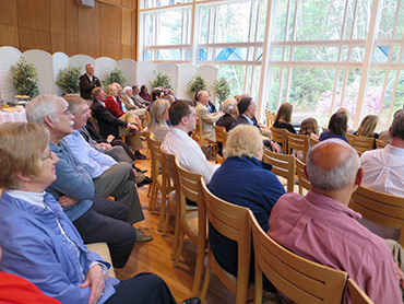 Ceremony at Glavin Chapel