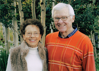John Butler ’52, P’84, and his wife, Alice P’84